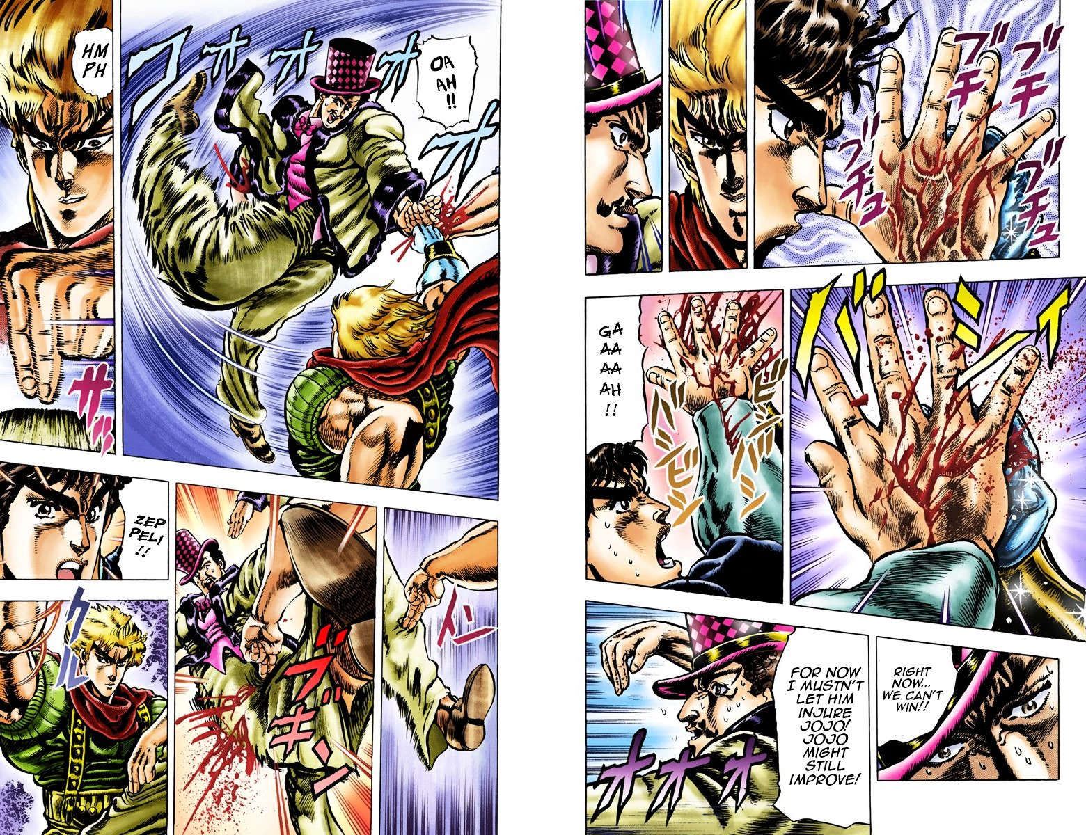 Phantom Blood - Vol.3 Chapter 26 V2 : The Dark Knights (Official Color Scans)