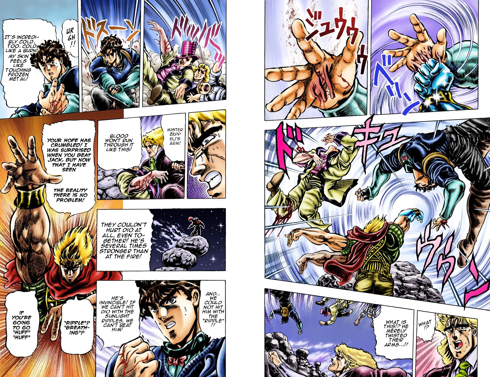 Phantom Blood - Vol.3 Chapter 26 V2 : The Dark Knights (Official Color Scans)