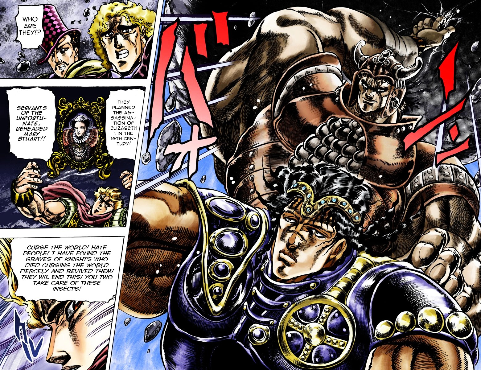 Phantom Blood - Vol.3 Chapter 26 V2 : The Dark Knights (Official Color Scans)