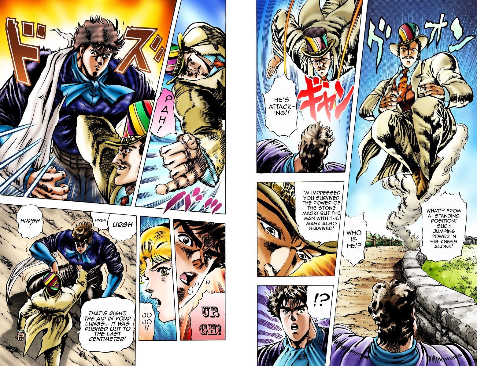 Phantom Blood - Vol.3 Chapter 18 V2 : Jack The Villain And Zepelli The Eccentric (Official Color Scans)