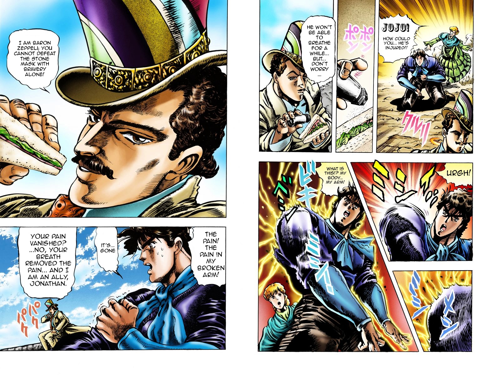 Phantom Blood - Vol.3 Chapter 18 V2 : Jack The Villain And Zepelli The Eccentric (Official Color Scans)