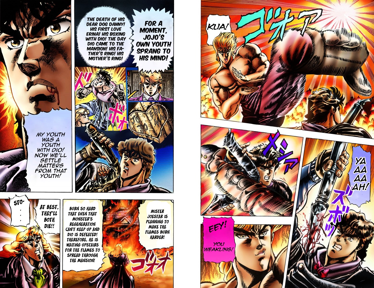 Phantom Blood - Vol.2 Chapter 15 V2 : Settling The Youth With Dio (Official Color Scans)