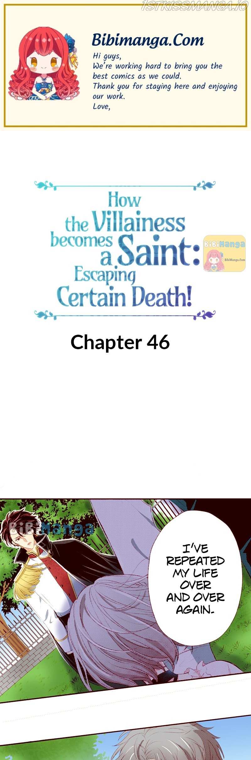 How The Villainess Becomes A Saint: Escaping Certain Death! - Chapter 46