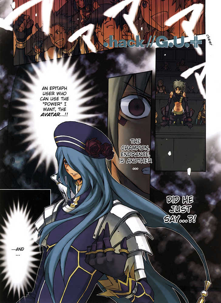 .Hack//G.u.+ - Vol.1 Chapter 4 : Endrance's Cat