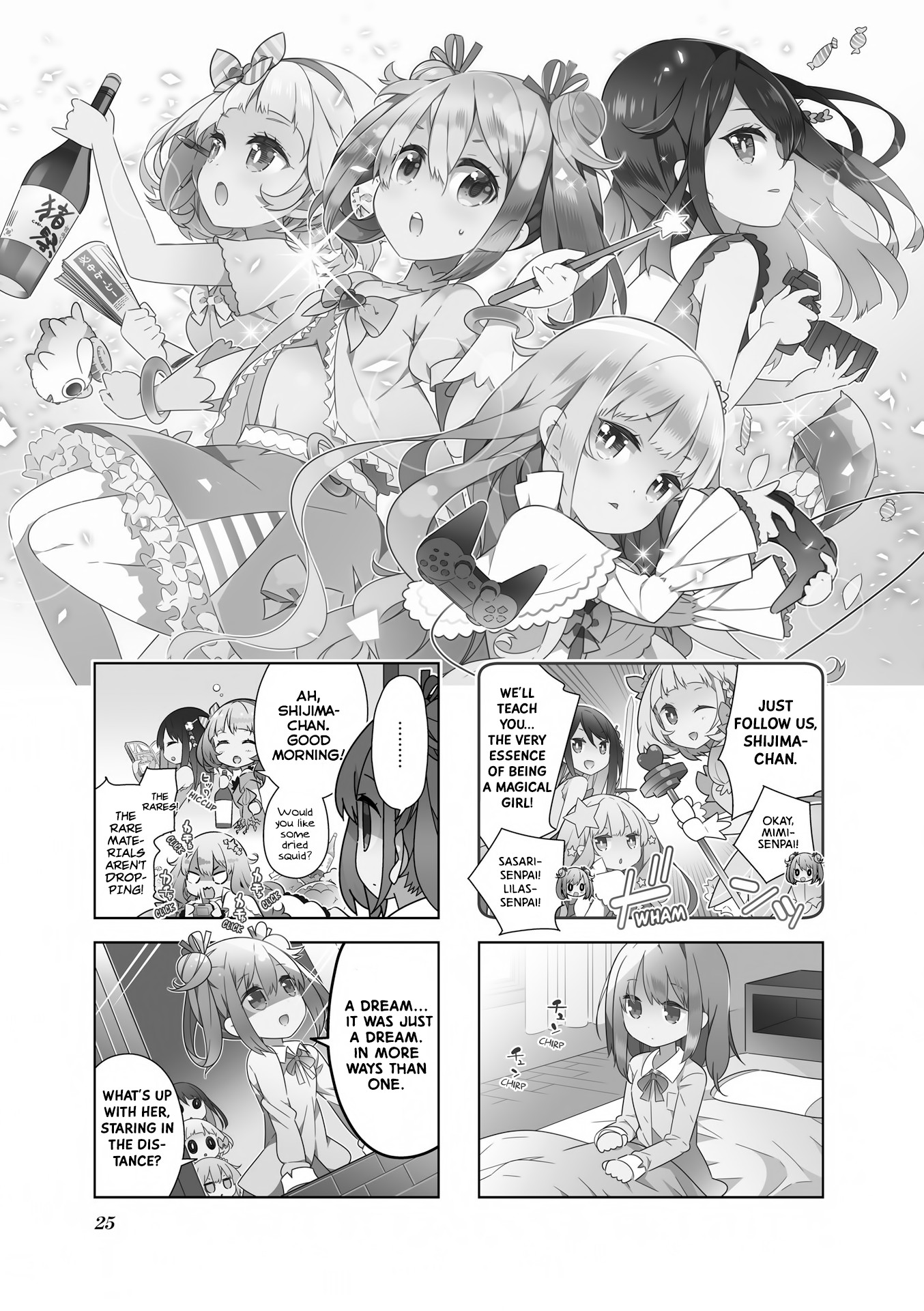 The Life After Retirement Of Magical Girls - Chapter 3: Love And Sadness During The Great Cleaning Wars