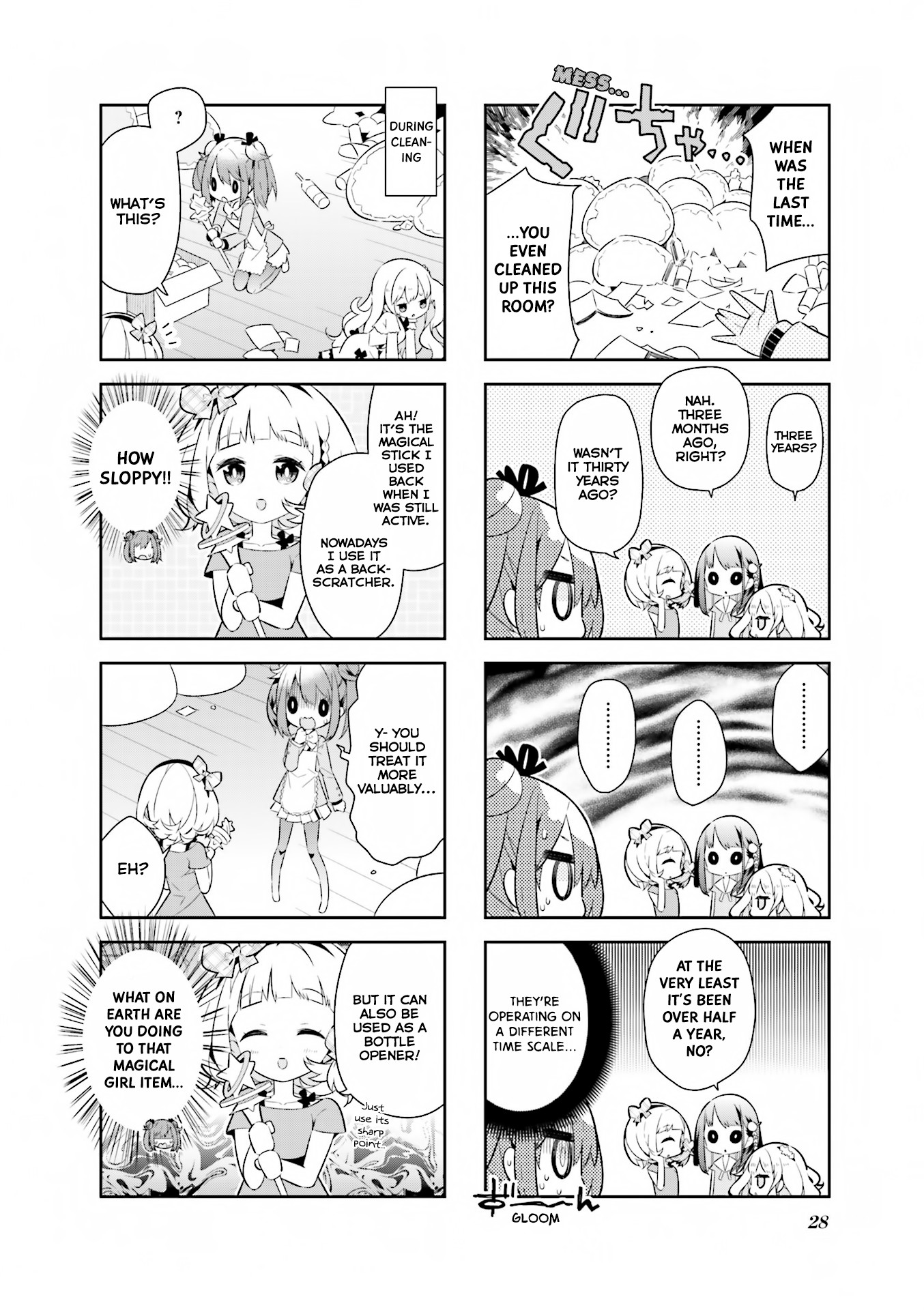 The Life After Retirement Of Magical Girls - Chapter 3: Love And Sadness During The Great Cleaning Wars