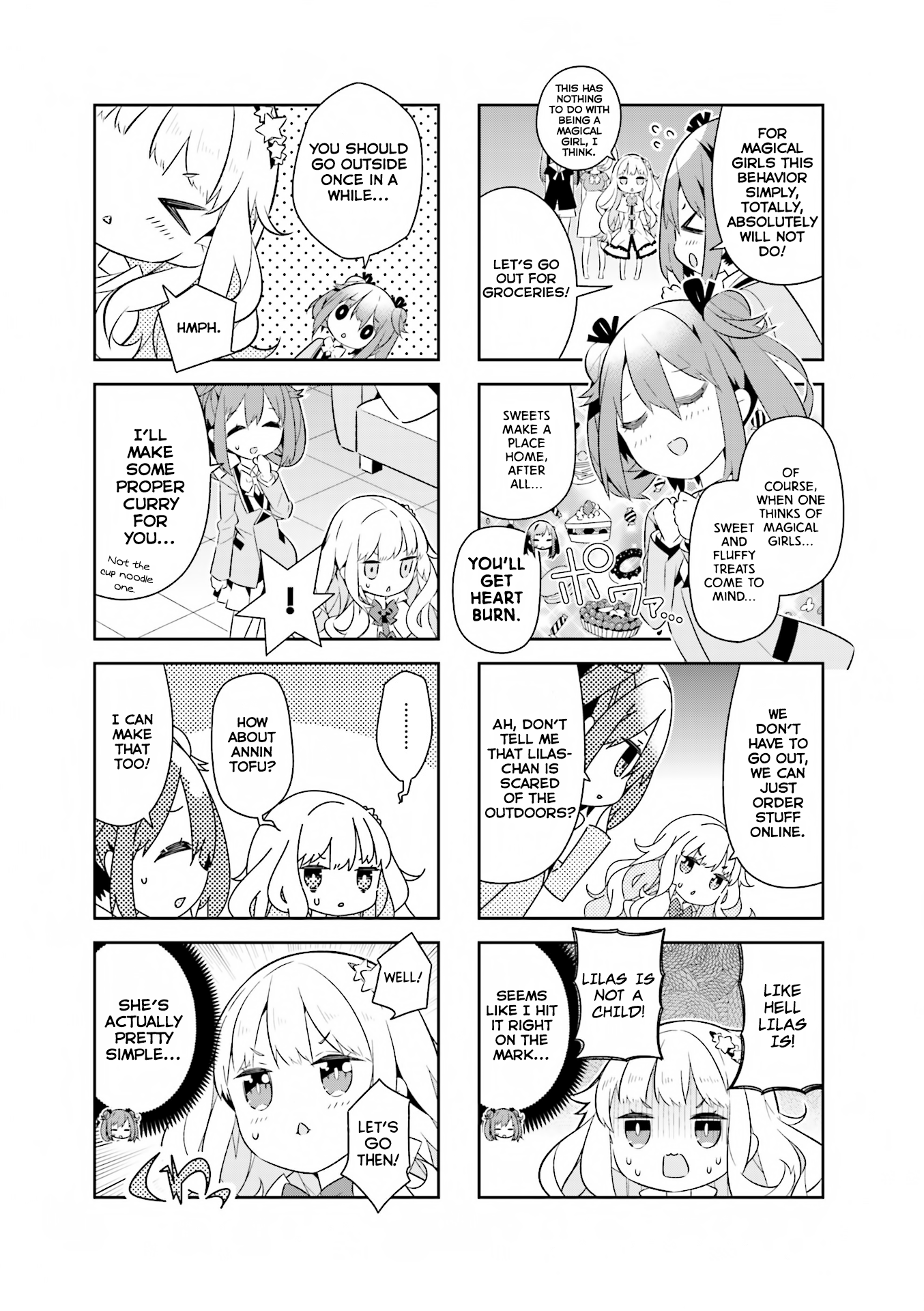 The Life After Retirement Of Magical Girls - Chapter 4: Don't Let Go Of My Hand