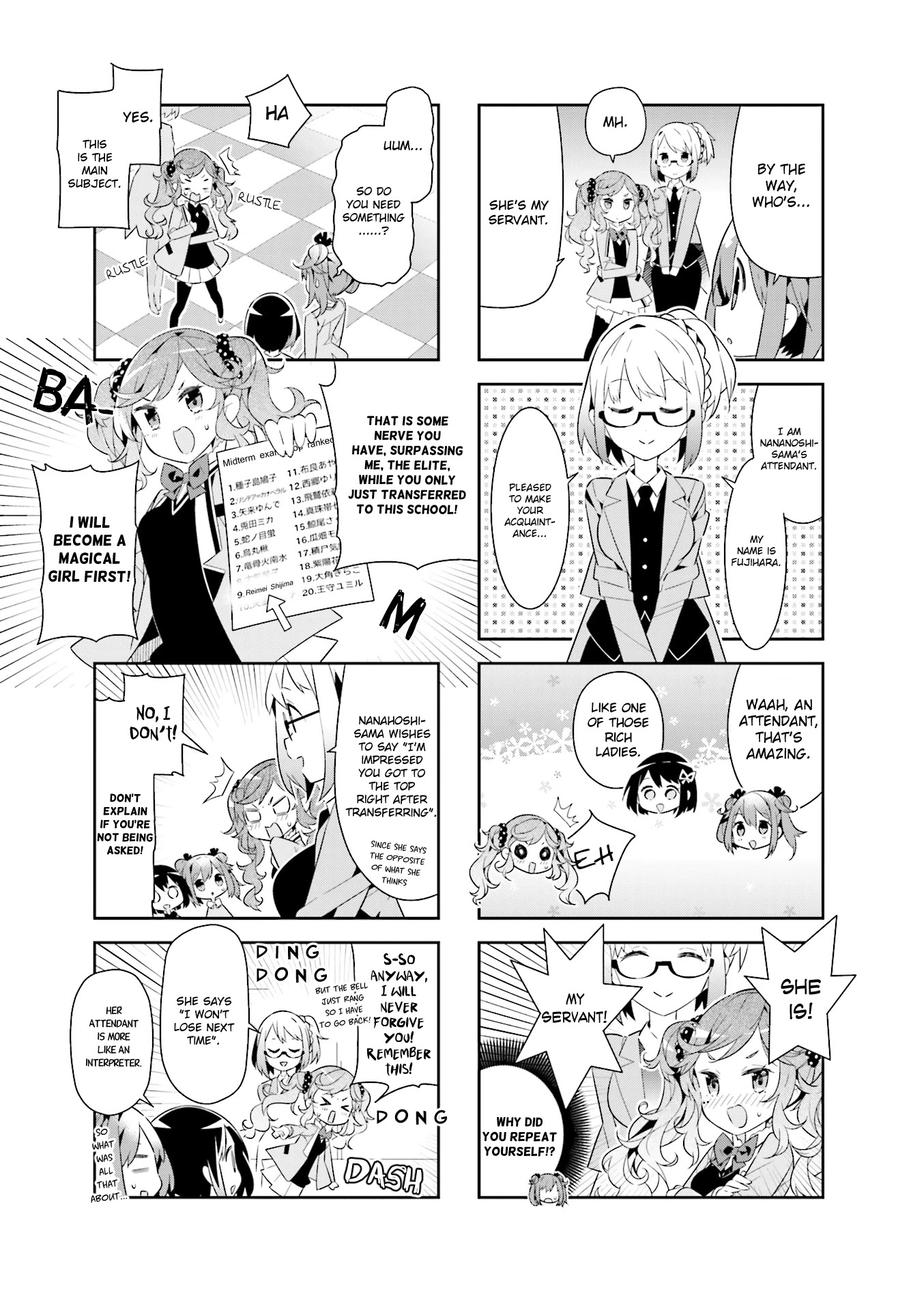 The Life After Retirement Of Magical Girls - Chapter 8: A Rival Appears!? The Affluent Nanahoshi