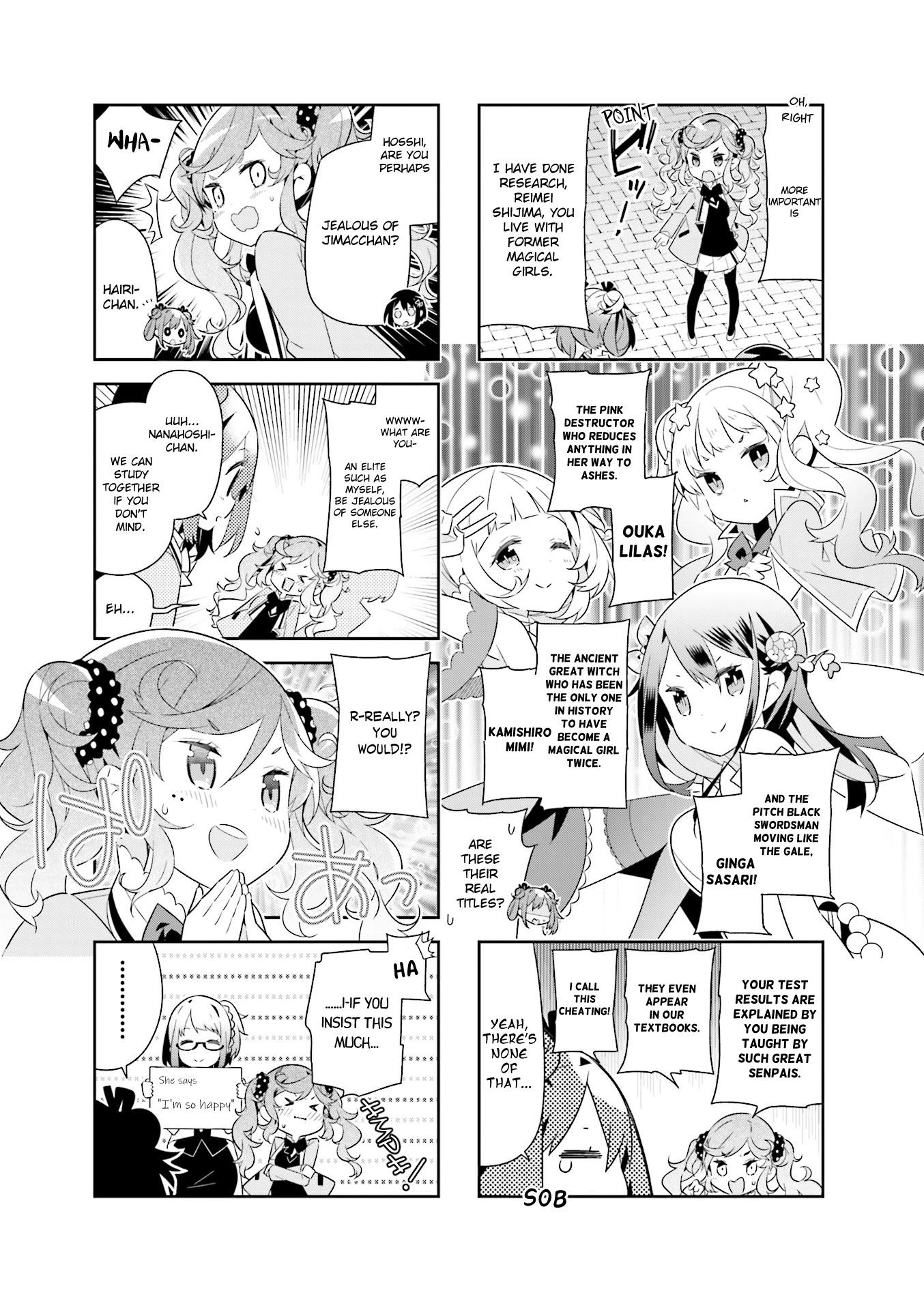 The Life After Retirement Of Magical Girls - Chapter 8: A Rival Appears!? The Affluent Nanahoshi