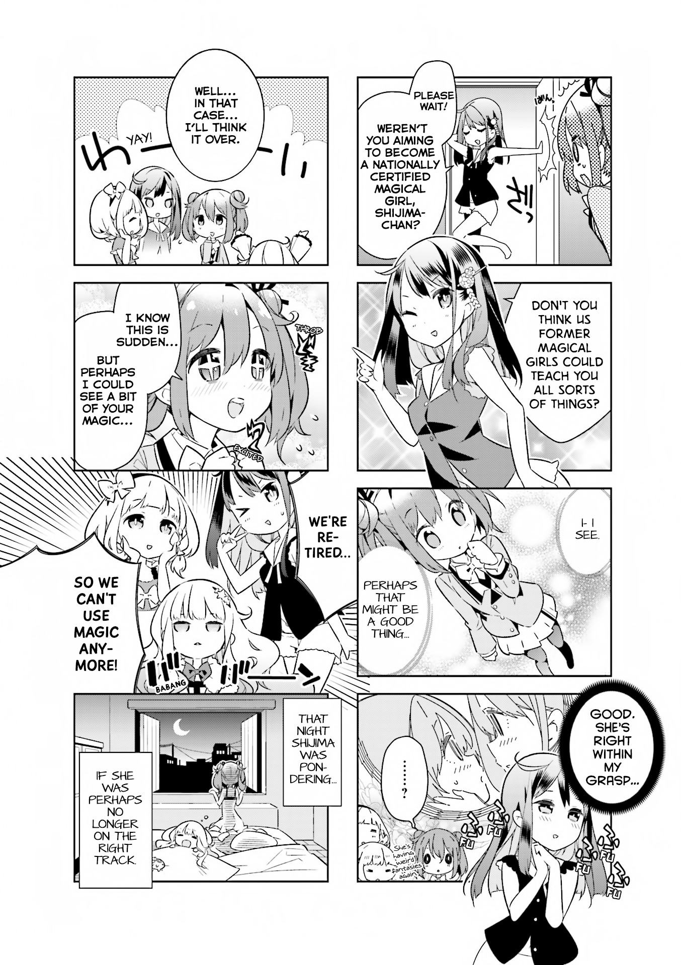 The Life After Retirement Of Magical Girls - Chapter 1: Shijima's Disappointment! Secrets Of The Magical Girls Sh...