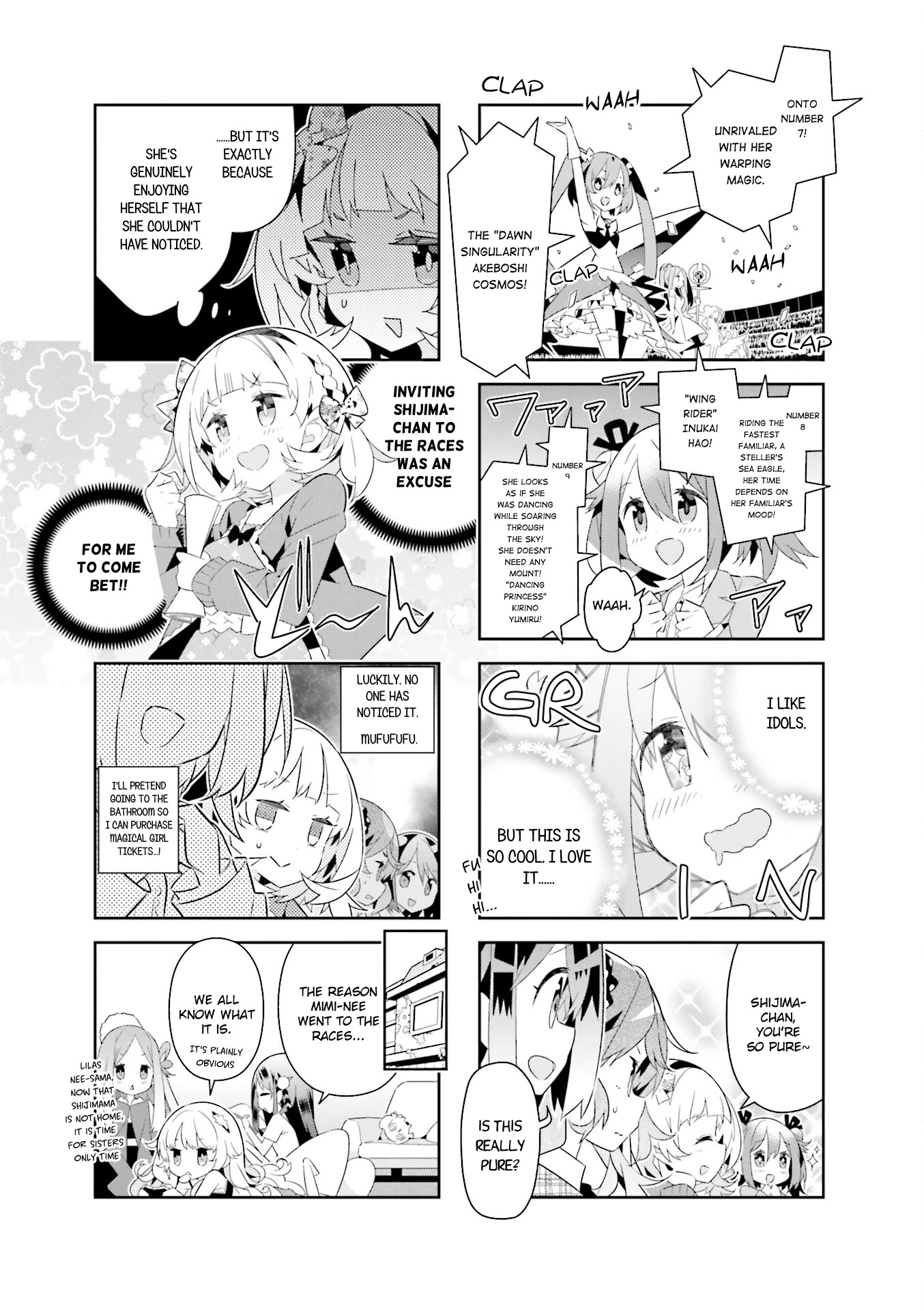 The Life After Retirement Of Magical Girls - Chapter 19: Who Will Win? Magical Girl Race Full Of Sorrow And Happiness