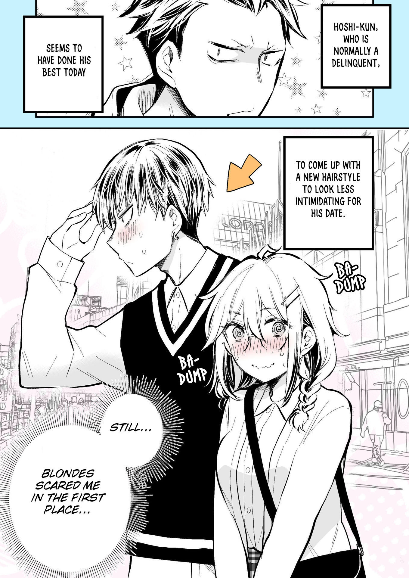 Blond Yankee And Punishment Game - Vol.1 Chapter 4: Getting Hugged By The Blonde Delinquent