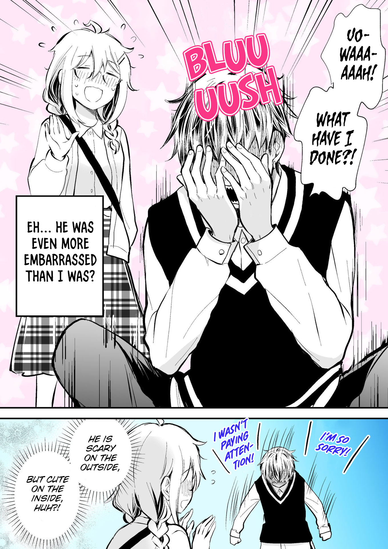 Blond Yankee And Punishment Game - Vol.1 Chapter 5: The Blonde Delinquent Is Flustered