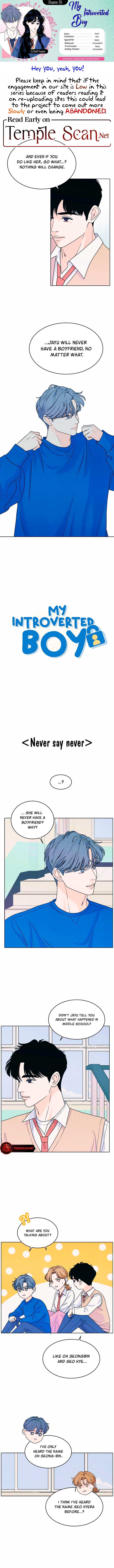 My Introverted Boy - Chapter 35