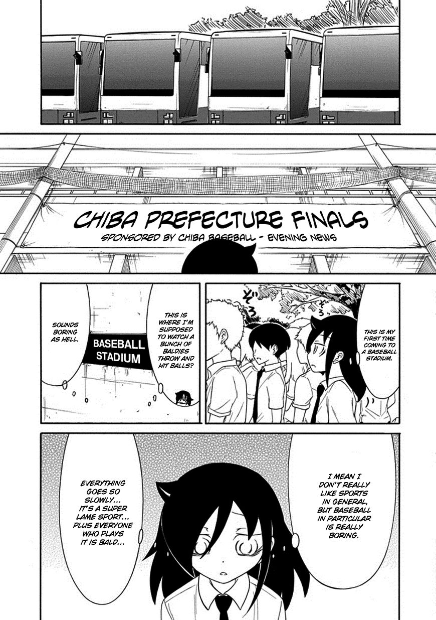 It's Not My Fault That I'm Not Popular! - Vol.7 Chapter 59: Because I'm Not Popular, I'll Go Cheer Them On