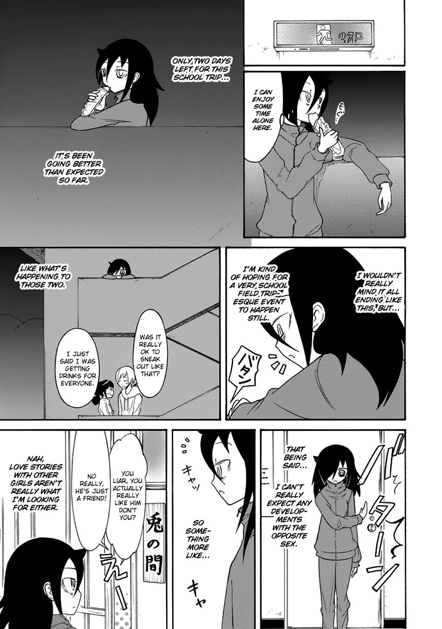 It's Not My Fault That I'm Not Popular! - Vol.8 Chapter 77: Because I'm Not Popular, I'll Face My Second Night Of The Trip