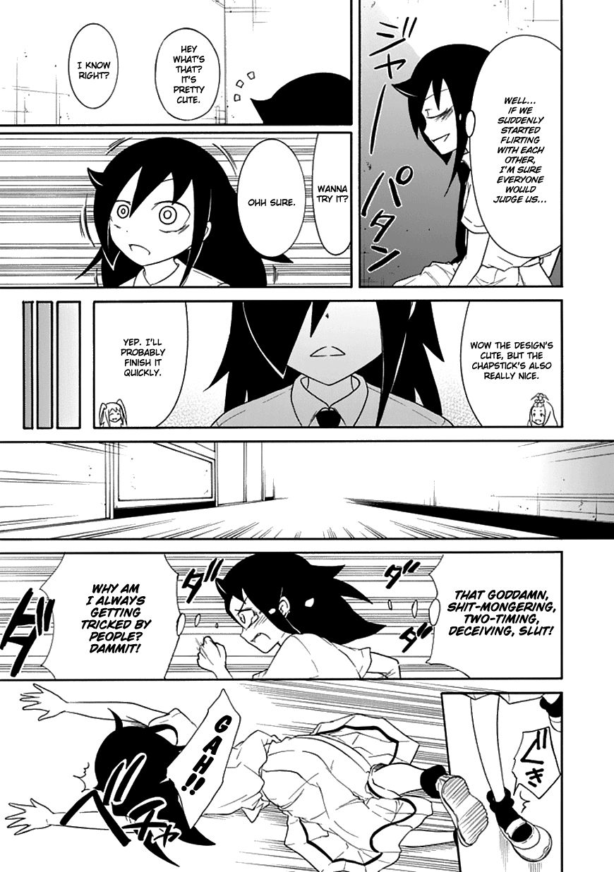 It's Not My Fault That I'm Not Popular! - Vol.6 Chapter 51: Because I'm Not Popular, I'll Swing The Other Way