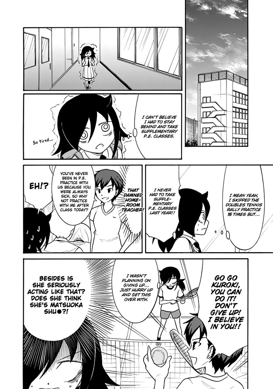 It's Not My Fault That I'm Not Popular! - Vol.6 Chapter 50: Because I'm Not Popular, I'll Stay In The Classroom Until Dusk