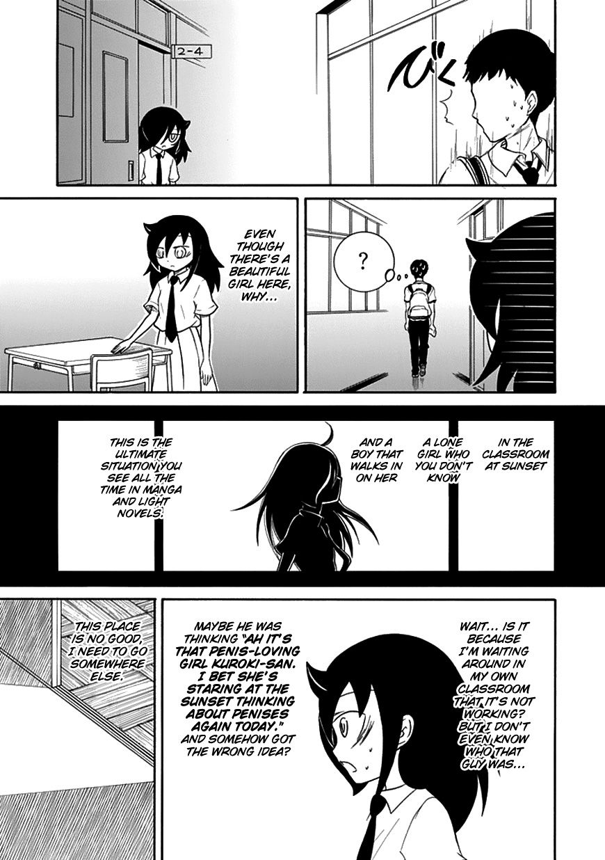 It's Not My Fault That I'm Not Popular! - Vol.6 Chapter 50: Because I'm Not Popular, I'll Stay In The Classroom Until Dusk