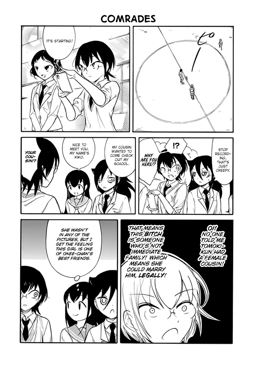 It's Not My Fault That I'm Not Popular! - Vol.14 Chapter 141: Because I'm Not Popular, I'll Go To School With Kii-Chan