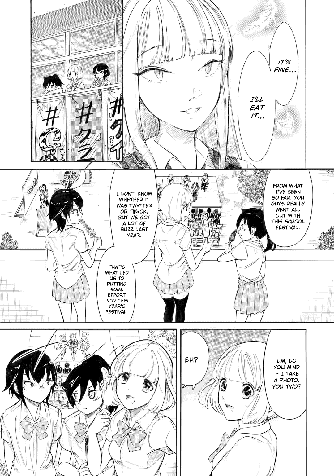 It's Not My Fault That I'm Not Popular! - Chapter 198.2: Since I'm Not Popular, I'll Go To Yuu-Chan's School (Part 2)