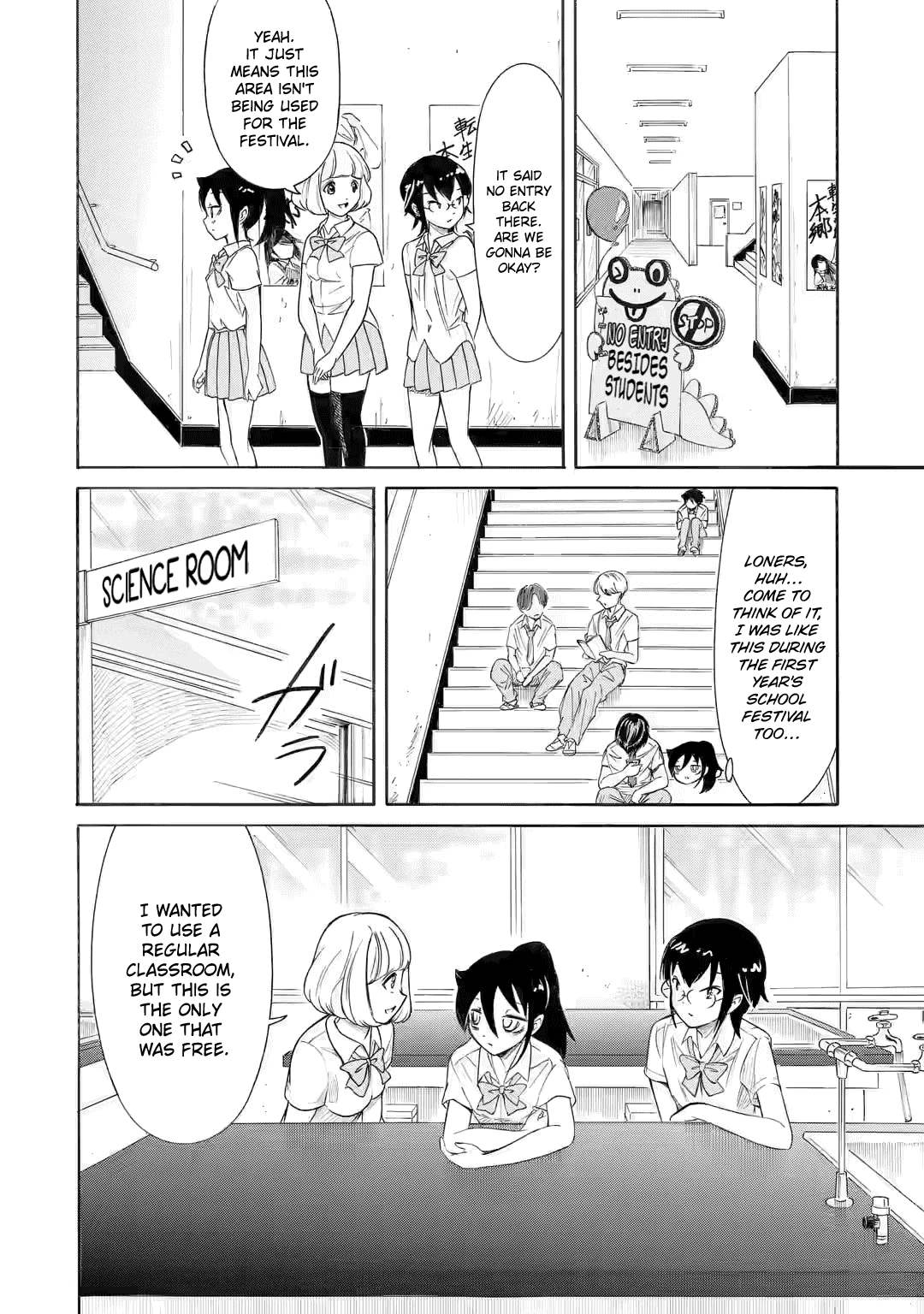 It's Not My Fault That I'm Not Popular! - Chapter 198.2: Since I'm Not Popular, I'll Go To Yuu-Chan's School (Part 2)