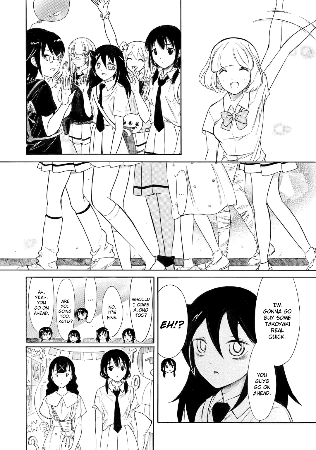 It's Not My Fault That I'm Not Popular! - Chapter 198.2: Since I'm Not Popular, I'll Go To Yuu-Chan's School (Part 2)