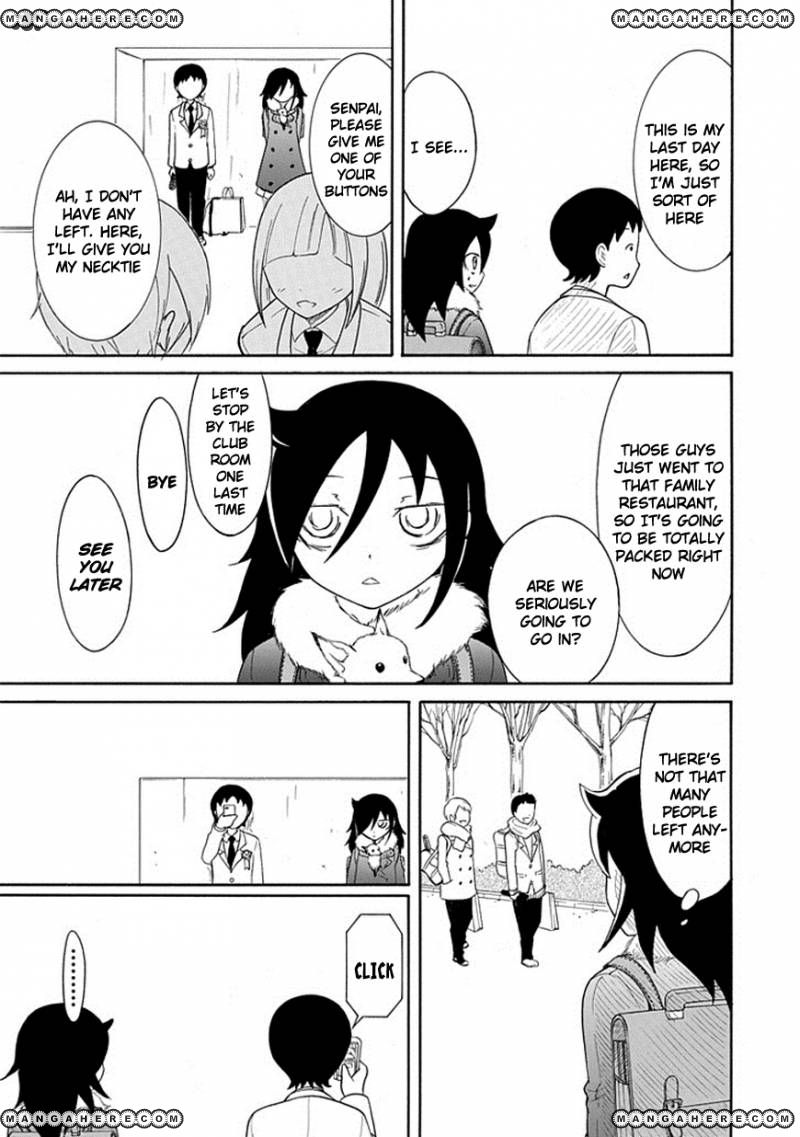 It's Not My Fault That I'm Not Popular! - Vol.5 Chapter 37: Because I'm Not Popular, I'll Go To The Graduation Ceremony