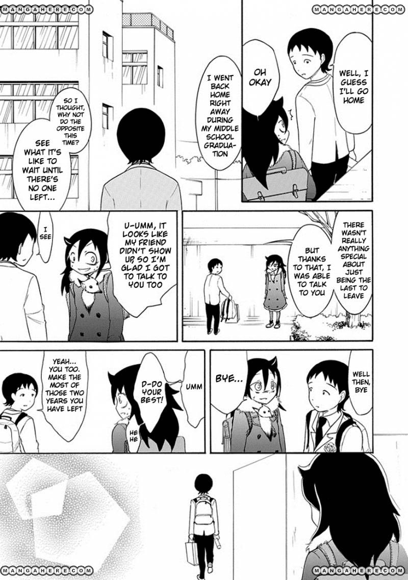 It's Not My Fault That I'm Not Popular! - Vol.5 Chapter 37: Because I'm Not Popular, I'll Go To The Graduation Ceremony