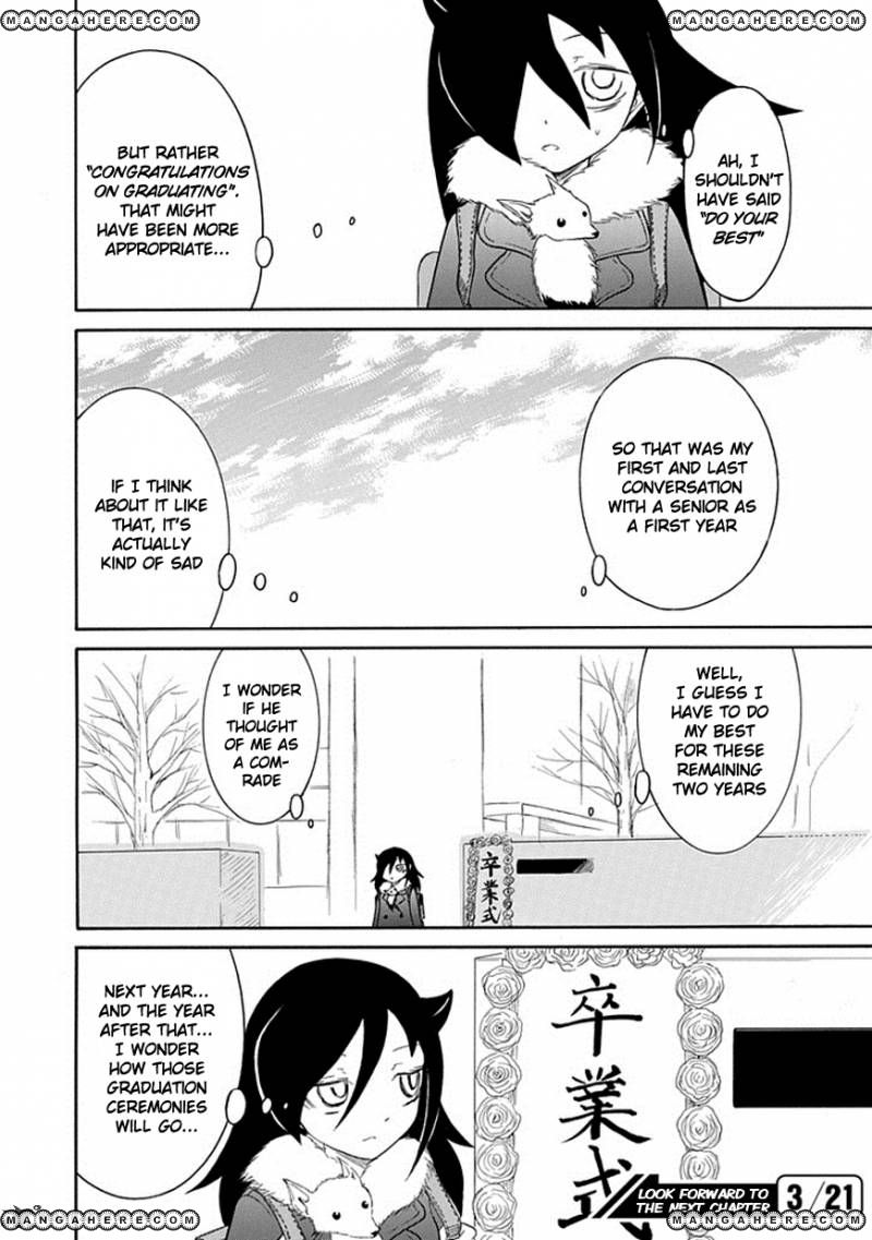 It's Not My Fault That I'm Not Popular! - Vol.5 Chapter 37: Because I'm Not Popular, I'll Go To The Graduation Ceremony