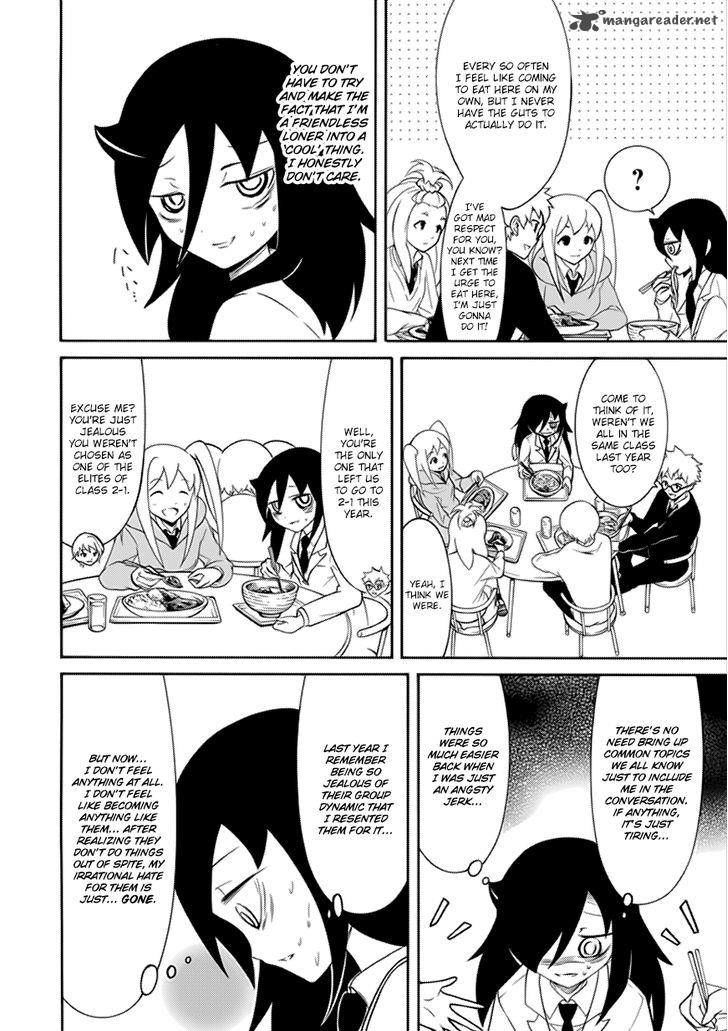 It's Not My Fault That I'm Not Popular! - Vol.10 Chapter 97: Because I'm Not Popular, I'll Eat At The Cafeteria