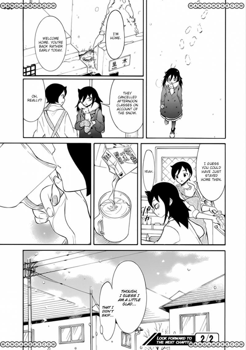 It's Not My Fault That I'm Not Popular! - Vol.11 Chapter 109: Because I'm Not Popular, I'll Go To School When It's Snowing