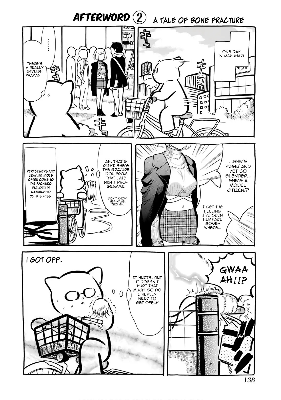 It's Not My Fault That I'm Not Popular! - Chapter 132.6: Omake