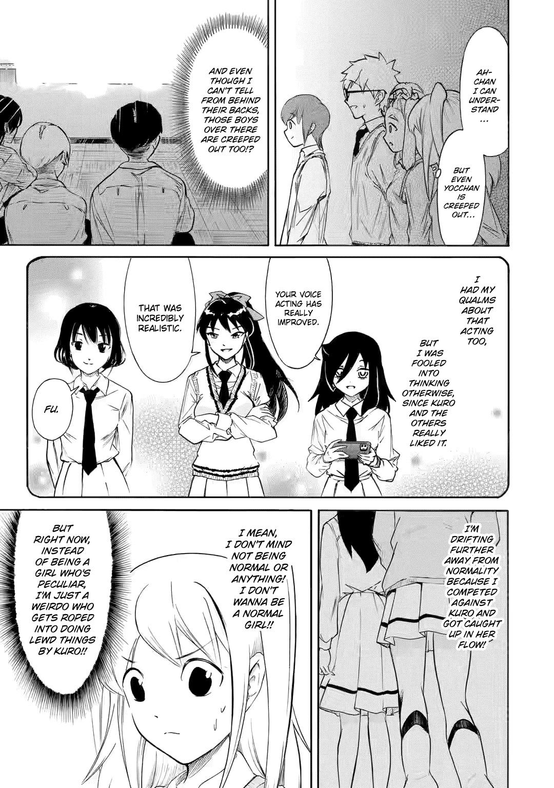 It's Not My Fault That I'm Not Popular! - Chapter 206: Since I'm Not Popular, I'll Do Lewd Acting