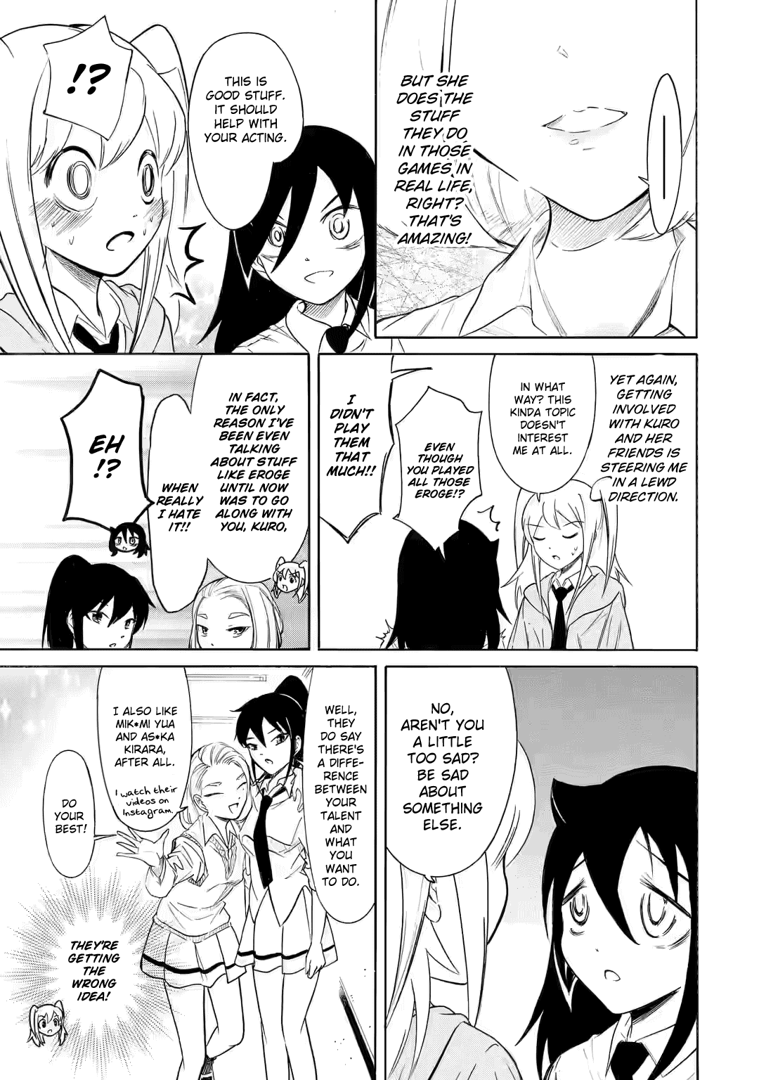 It's Not My Fault That I'm Not Popular! - Chapter 206: Since I'm Not Popular, I'll Do Lewd Acting