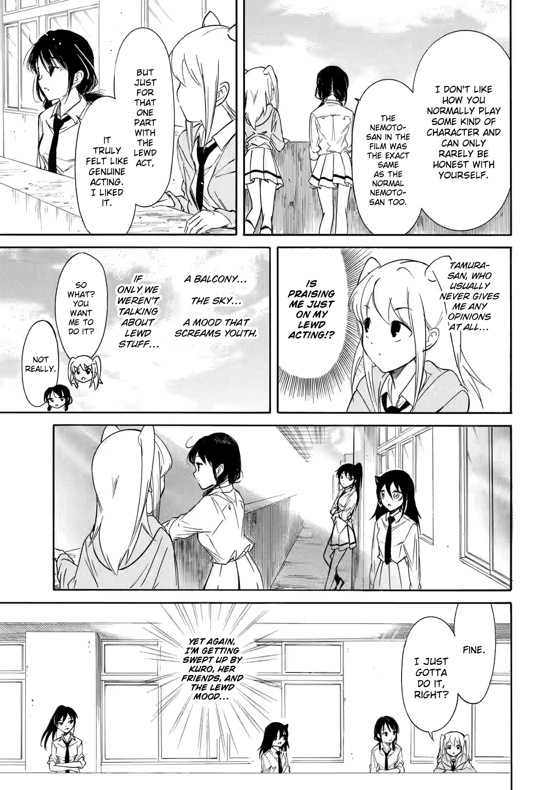 It's Not My Fault That I'm Not Popular! - Chapter 206: Since I'm Not Popular, I'll Do Lewd Acting