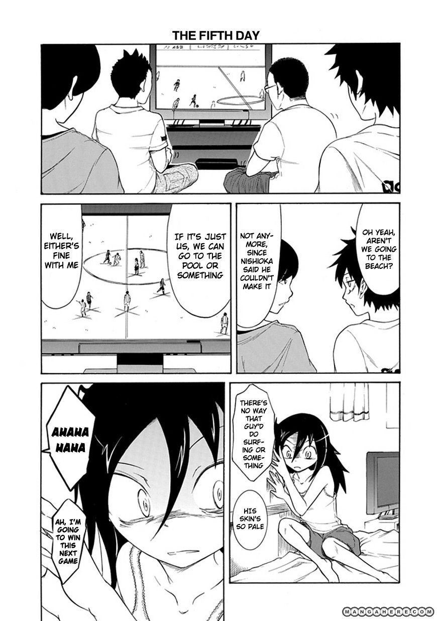 It's Not My Fault That I'm Not Popular! - Vol.2 Chapter 13: Because I'm Not Popular, I'm Going To Enjoy Summer Vacation