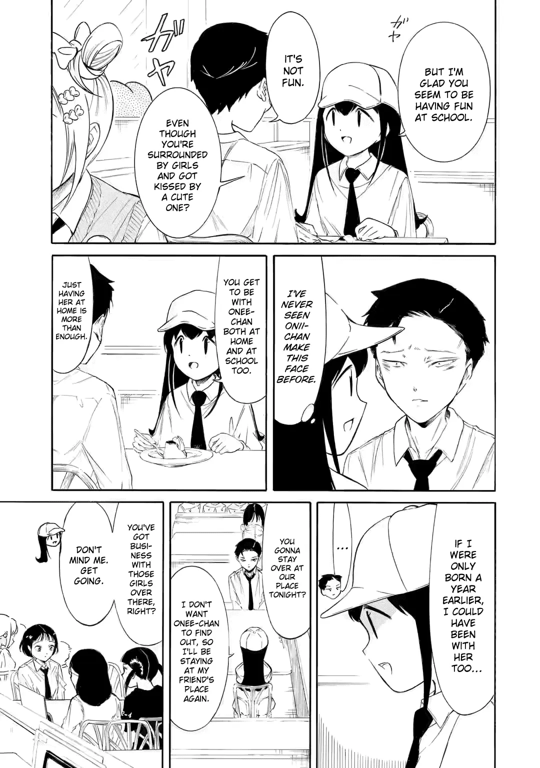 It's Not My Fault That I'm Not Popular! - Chapter 224.5: Watamote Ch224-3: Since I'm Not Popular, The First Day Of The School Festival Comes To An End (Part 3)