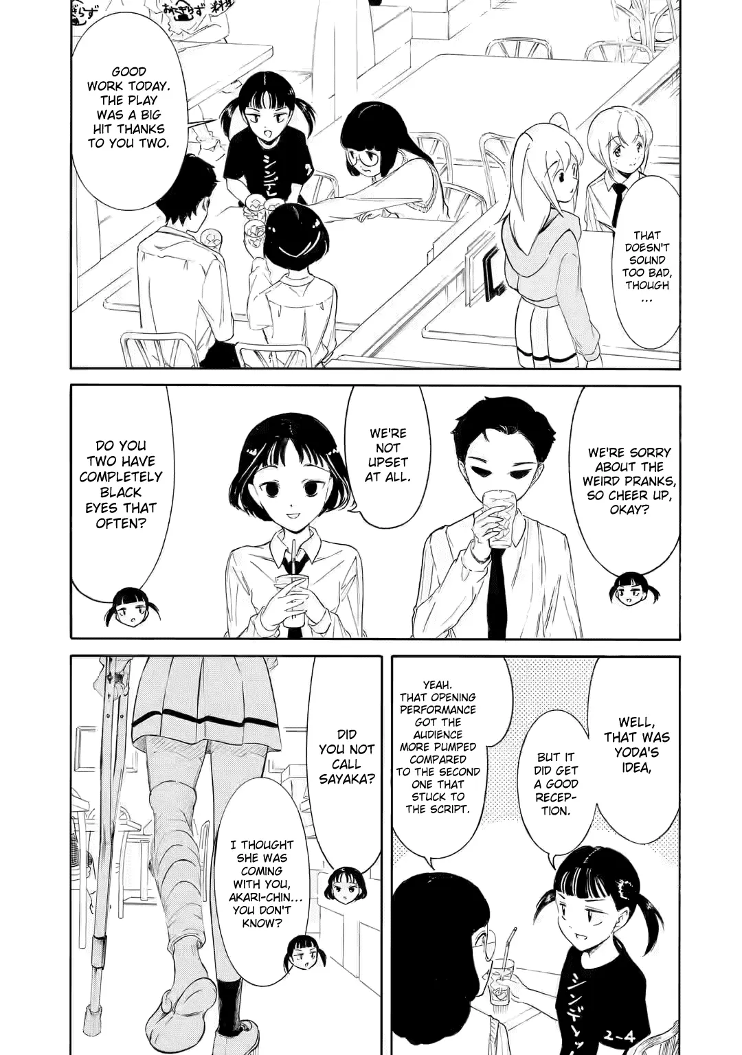 It's Not My Fault That I'm Not Popular! - Chapter 224.5: Watamote Ch224-3: Since I'm Not Popular, The First Day Of The School Festival Comes To An End (Part 3)