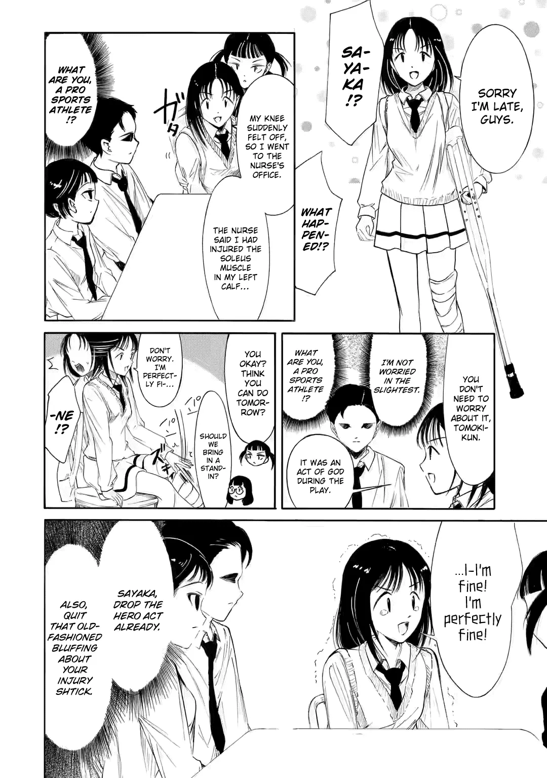 It's Not My Fault That I'm Not Popular! - Chapter 224.5: Watamote Ch224-3: Since I'm Not Popular, The First Day Of The School Festival Comes To An End (Part 3)