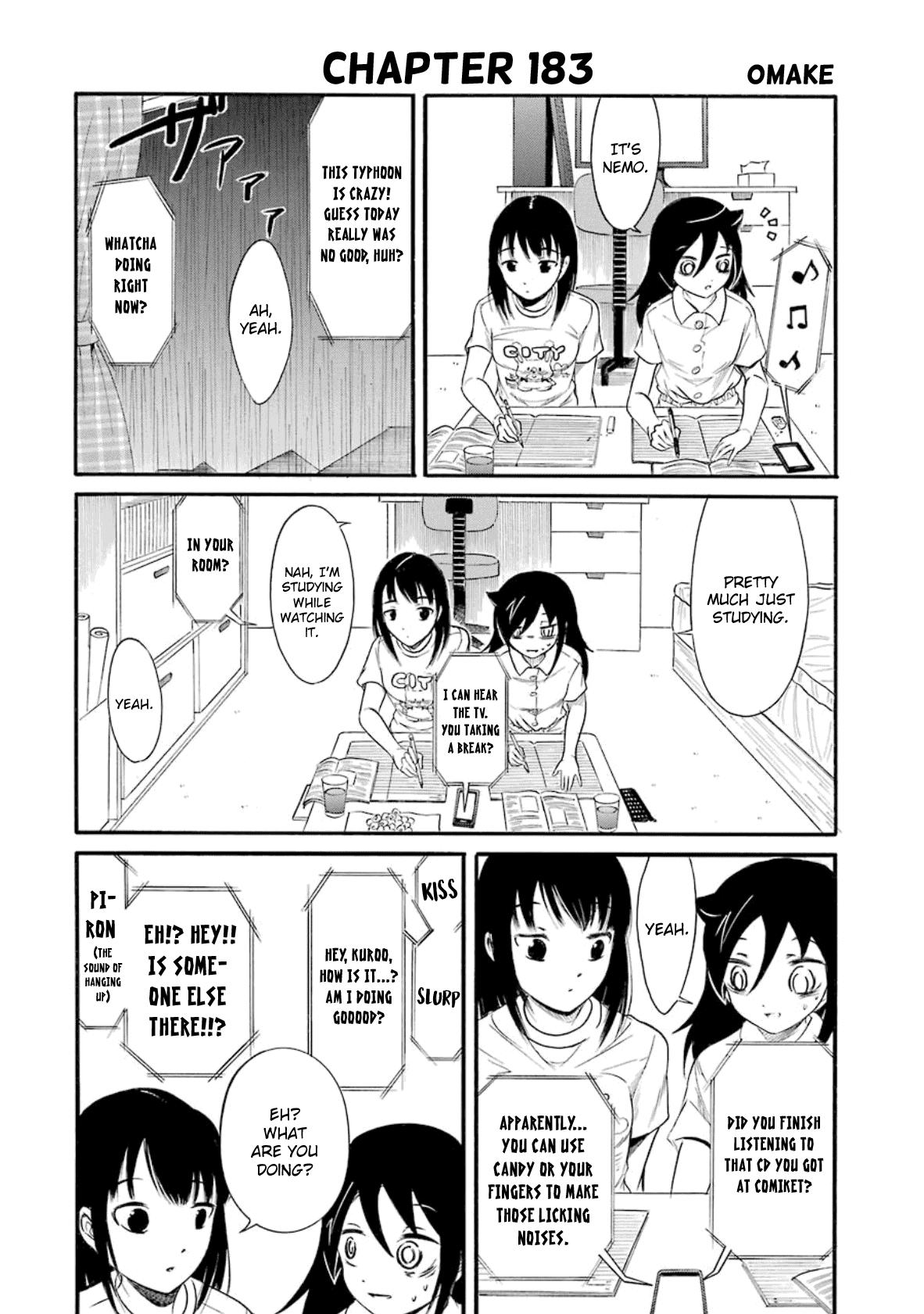 It's Not My Fault That I'm Not Popular! - Extra.184.5 : Omake