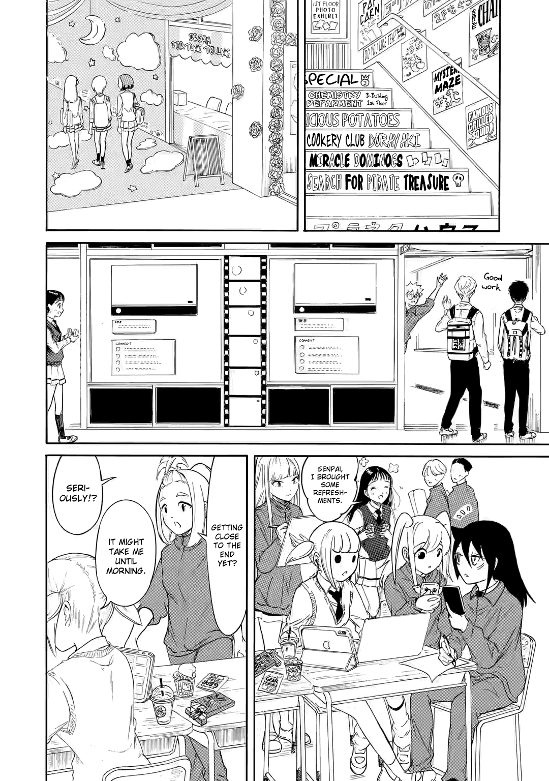 It's Not My Fault That I'm Not Popular! - Chapter 213.3: Since I'm Not Popular, It's The Day Before The School Festival (Part 3)