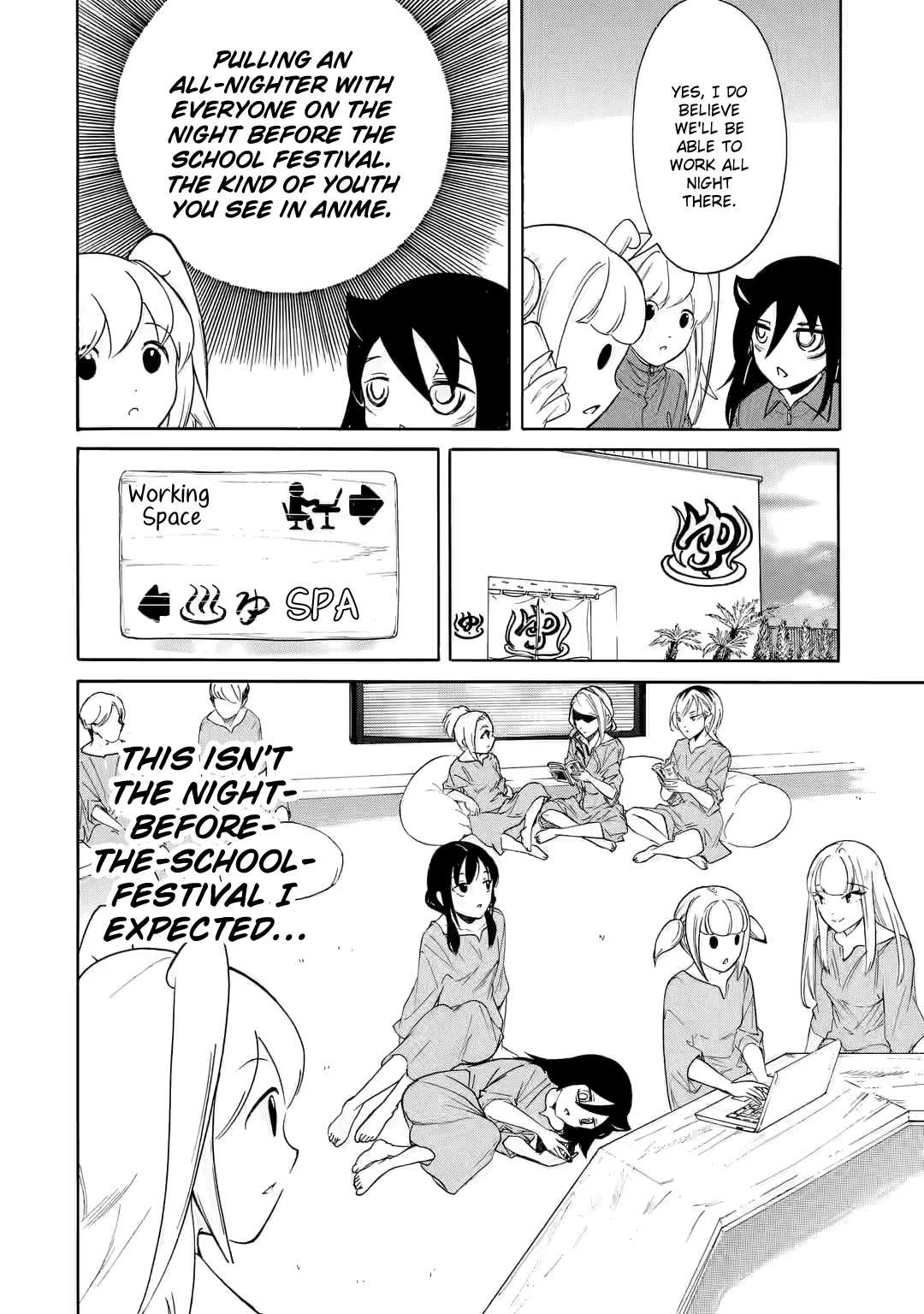 It's Not My Fault That I'm Not Popular! - Chapter 213.3: Since I'm Not Popular, It's The Day Before The School Festival (Part 3)