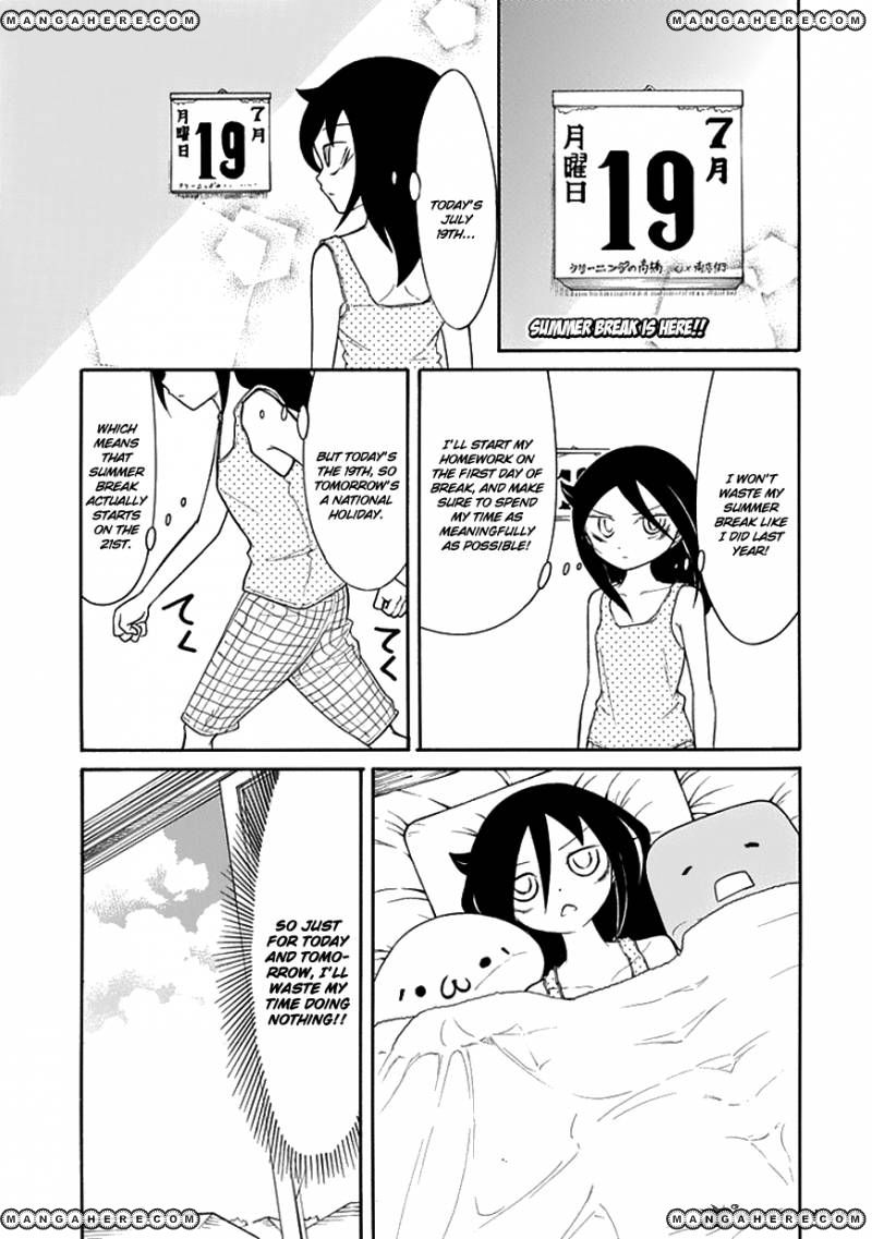 It's Not My Fault That I'm Not Popular! - Vol.7 Chapter 58: Because I'm Not Popular, I'll Waste My Time