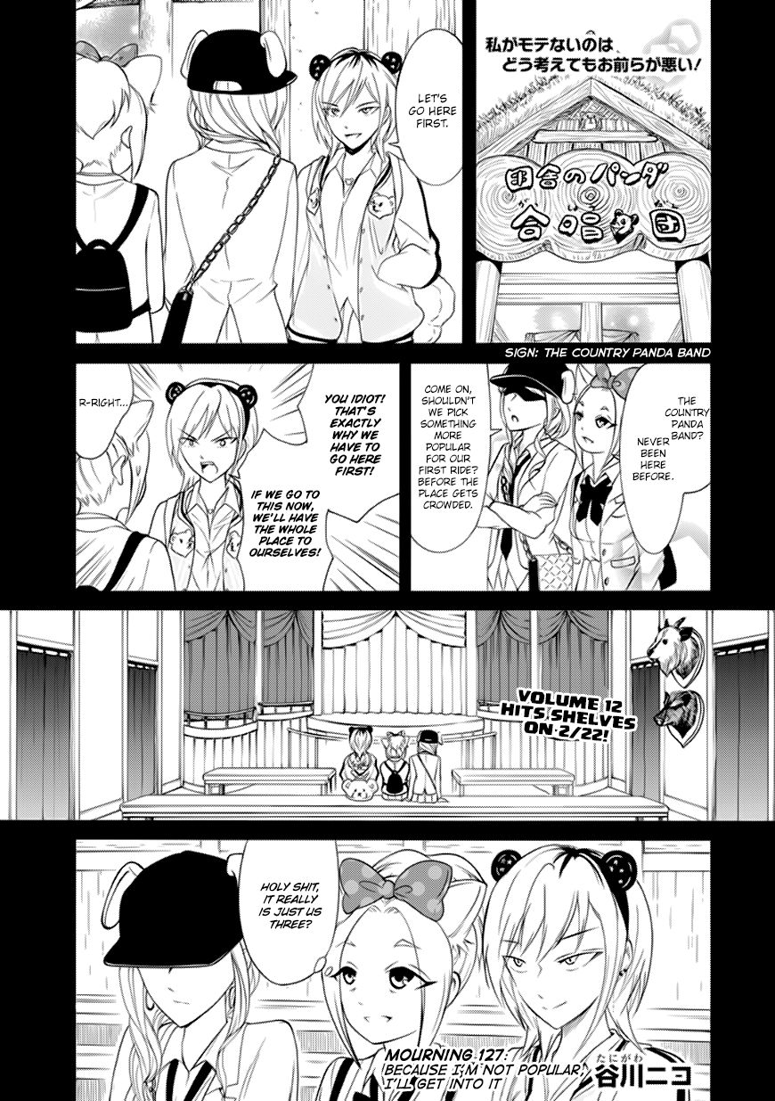 It's Not My Fault That I'm Not Popular! - Vol.13 Chapter 127: Because I'm Not Popular, I'll Get Into It