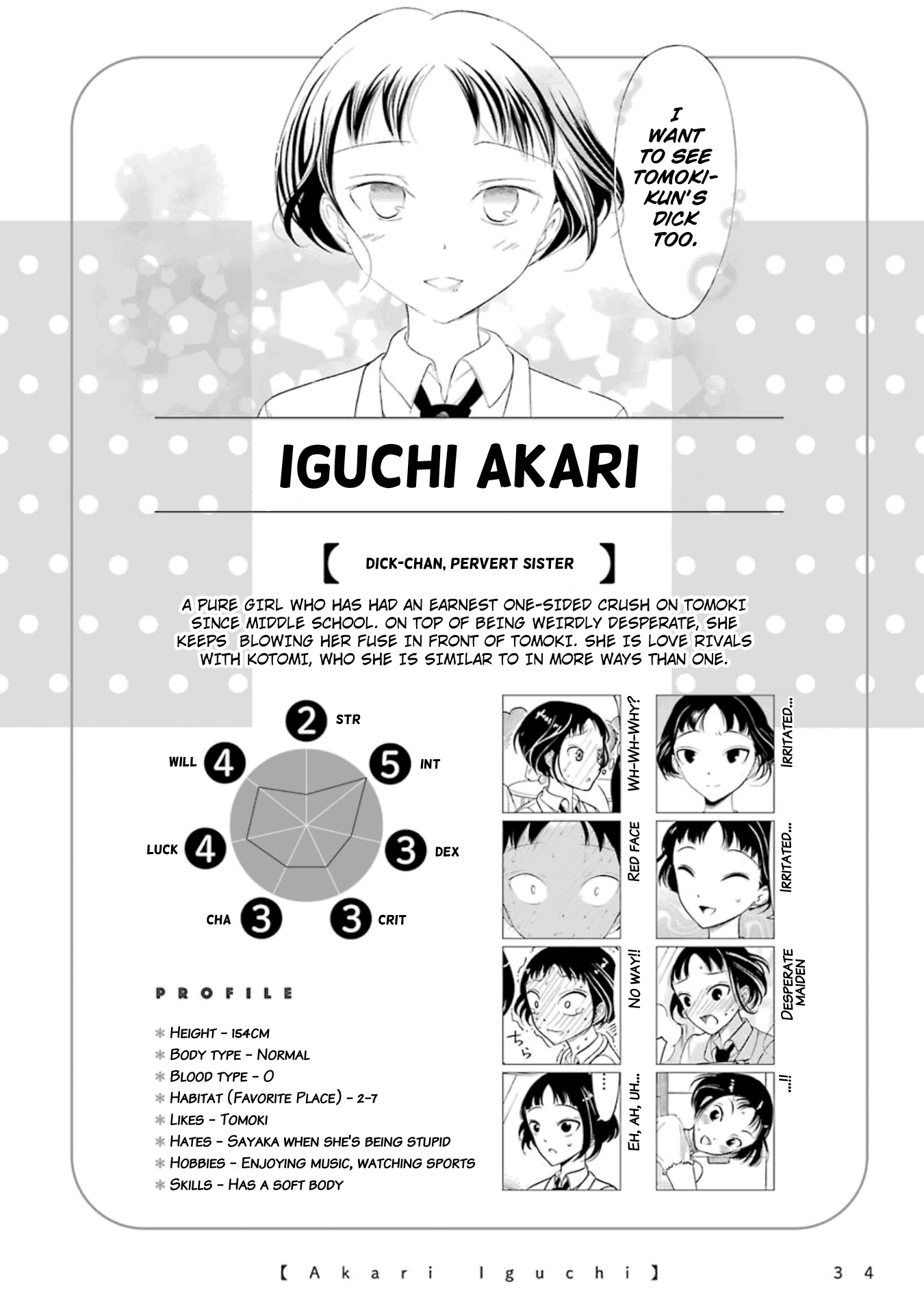 It's Not My Fault That I'm Not Popular! - Vol.18 Chapter 176.6: Volume 18 Special Edition Booklet: Character Introductions