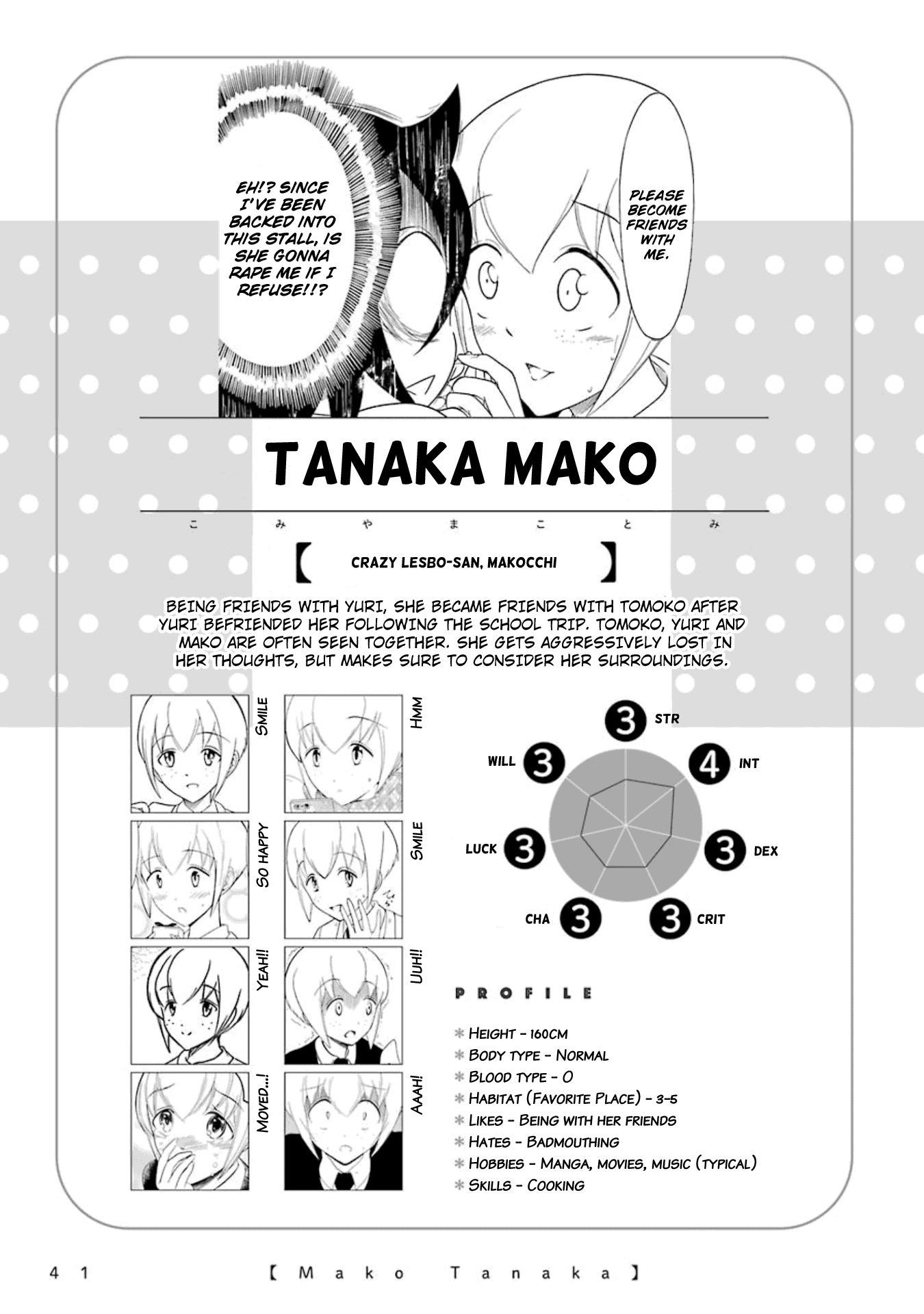 It's Not My Fault That I'm Not Popular! - Vol.18 Chapter 176.6: Volume 18 Special Edition Booklet: Character Introductions