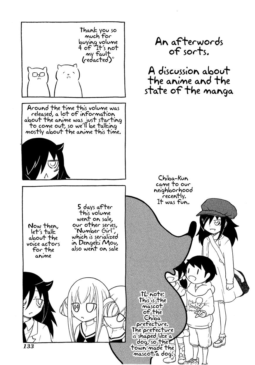 It's Not My Fault That I'm Not Popular! - Chapter 36.5 : Omake