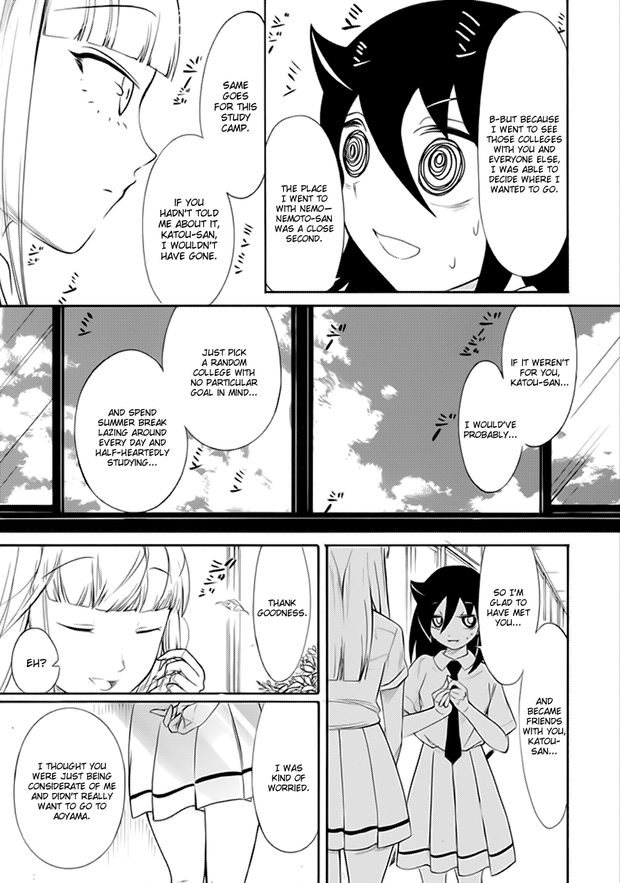 It's Not My Fault That I'm Not Popular! - Chapter 164: Because I'm Not Popular, I'll Do My Best Starting From Summer Break