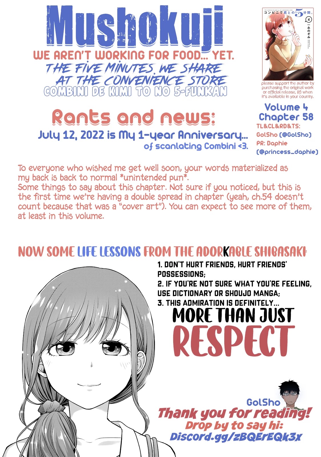 5 Minutes With You At A Convenience Store - Chapter 58